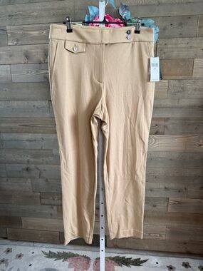 Lauren Ralph Lauren women’s tan ankle Pants size medium